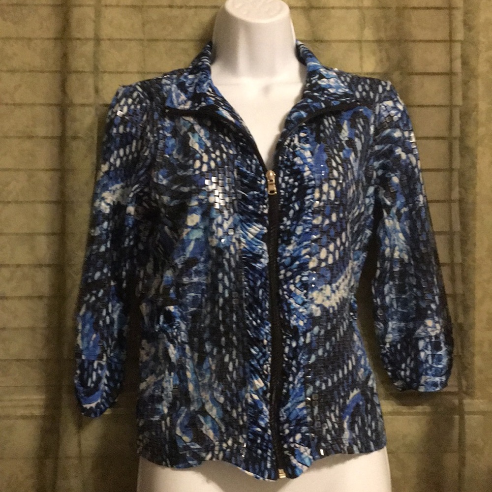 Erin London Jacket with Sequins